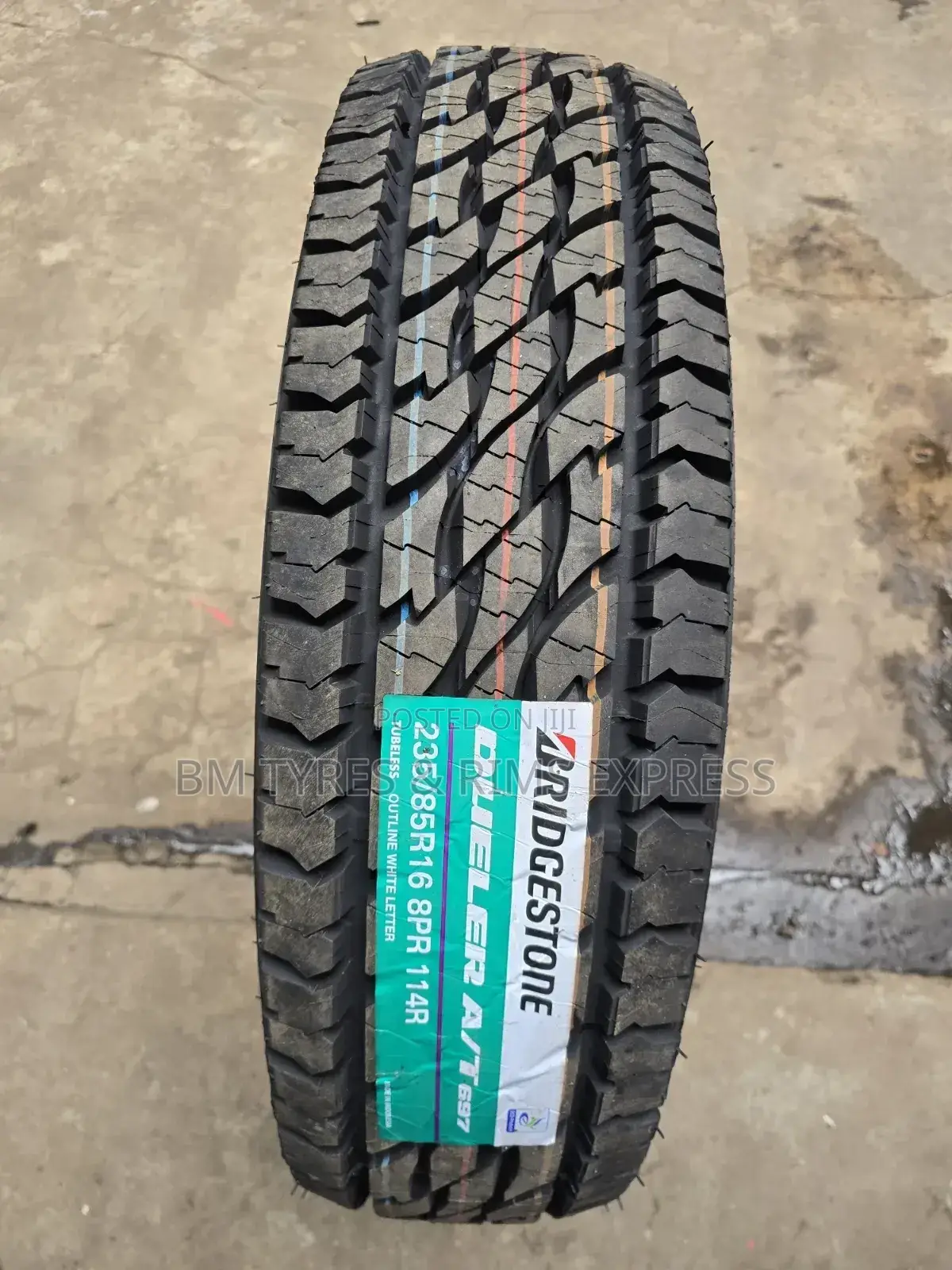 235 /85 R16 Bridgestone Tyres (All Terrein)