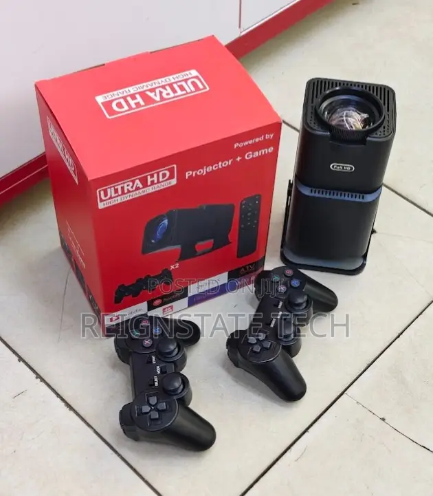 Hy320 Android Wifi Projector With Built-in Gaming Console