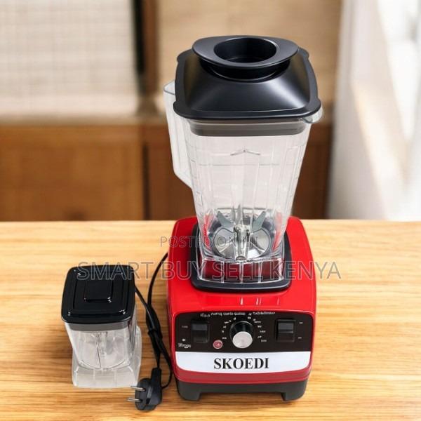 Time Saving 2-in-1 2.5l Double Cup Skoedi 4500w Blender and Grinder