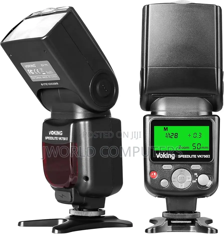 Visico vs 765 Speedlite Canon ( No Batteries Aa)
