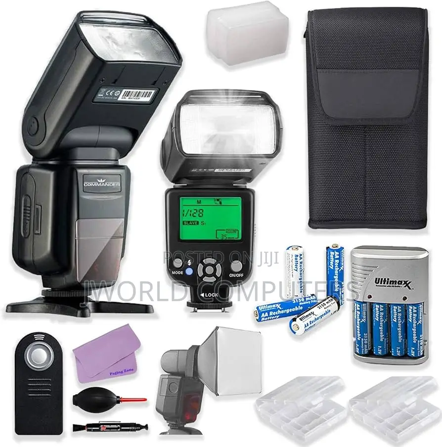Visico vs 765 Speedlite Canon ( No Batteries Aa)