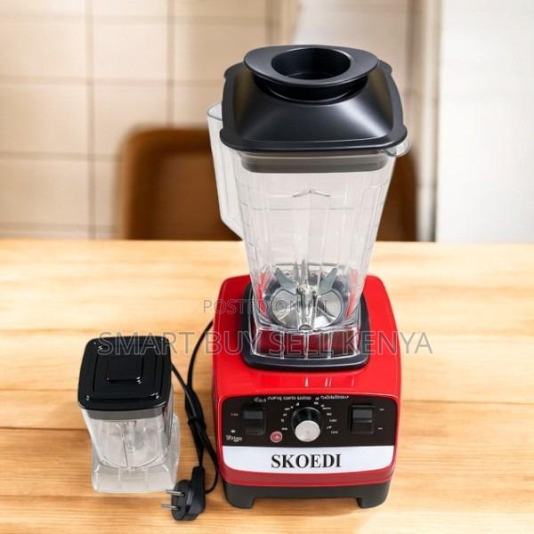 Detachable Parts 2-in-1 2.5l Double Cup Skoedi Blender and Grinder