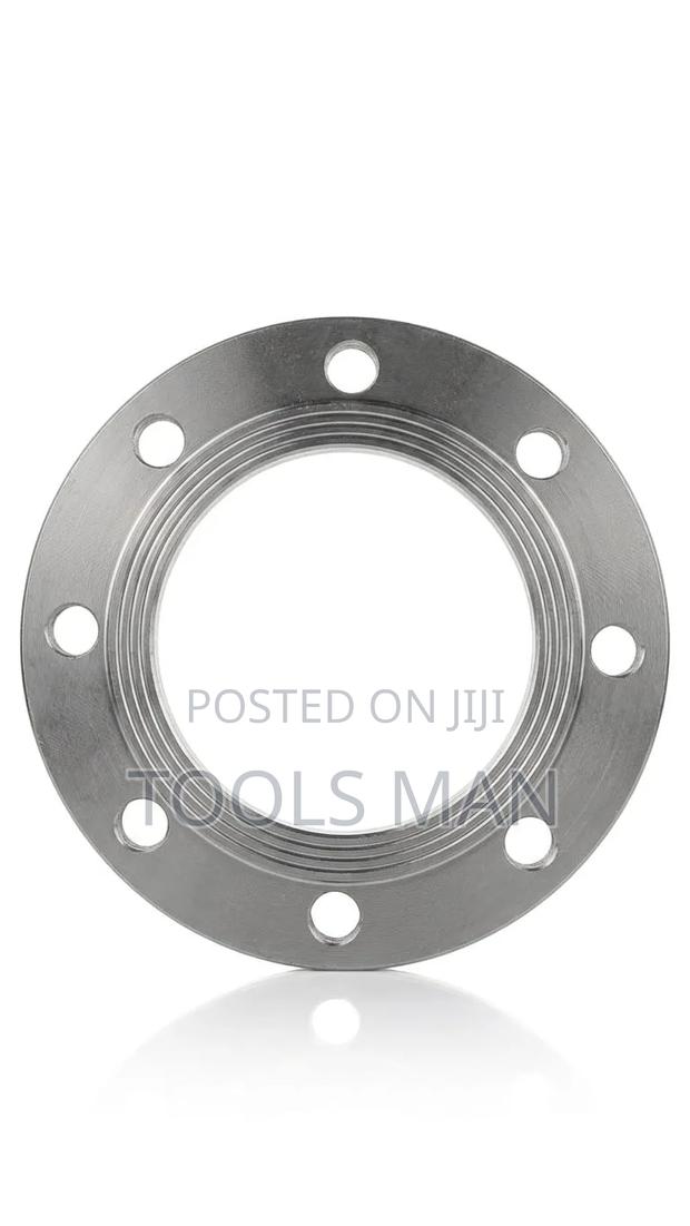 6 Inch Welding Flange. Industrial Carbon Steel Pipe Flange - 8 Hole