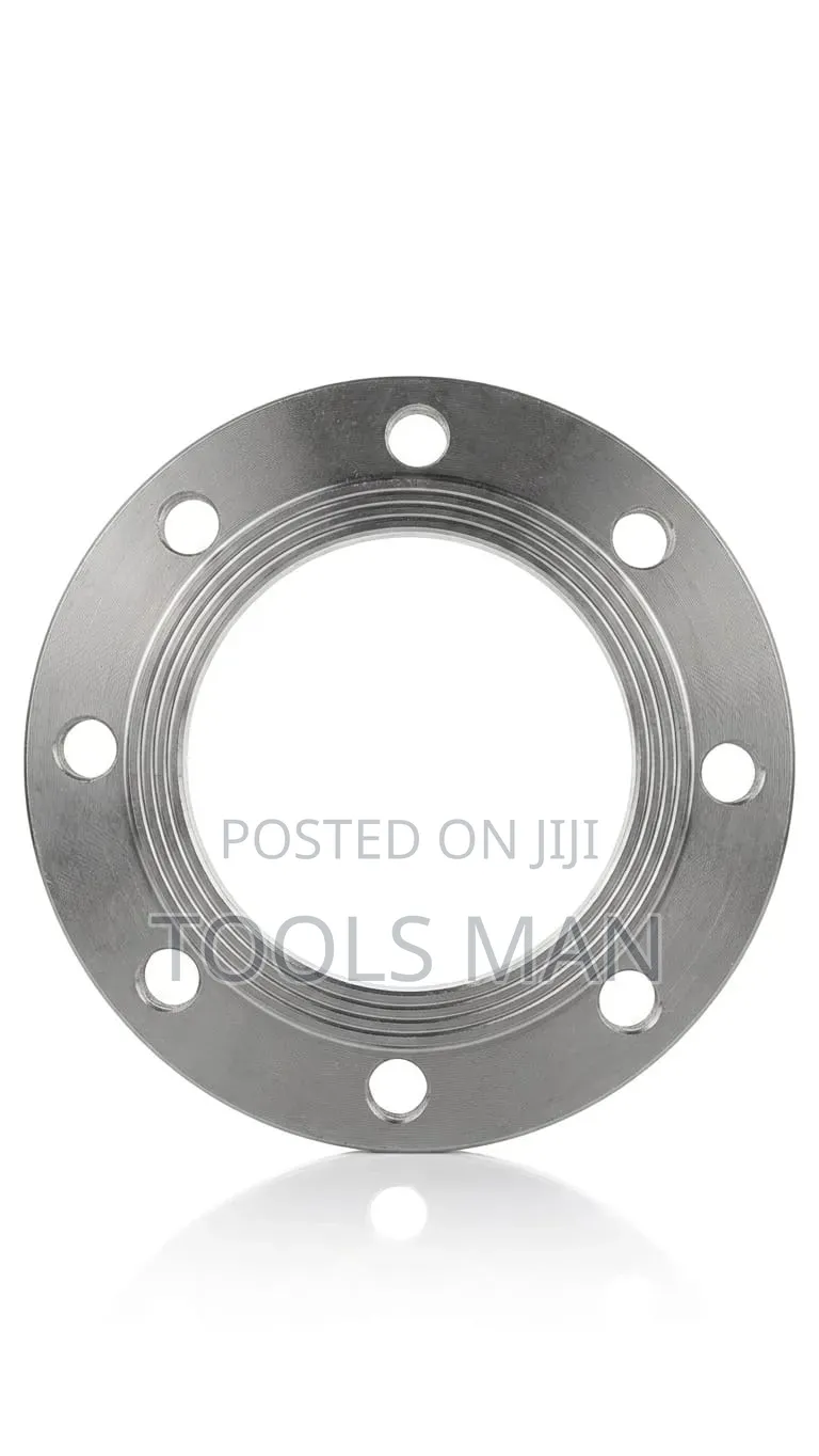 6 Inch Welding Flange. Industrial Carbon Steel Pipe Flange - 8 Hole