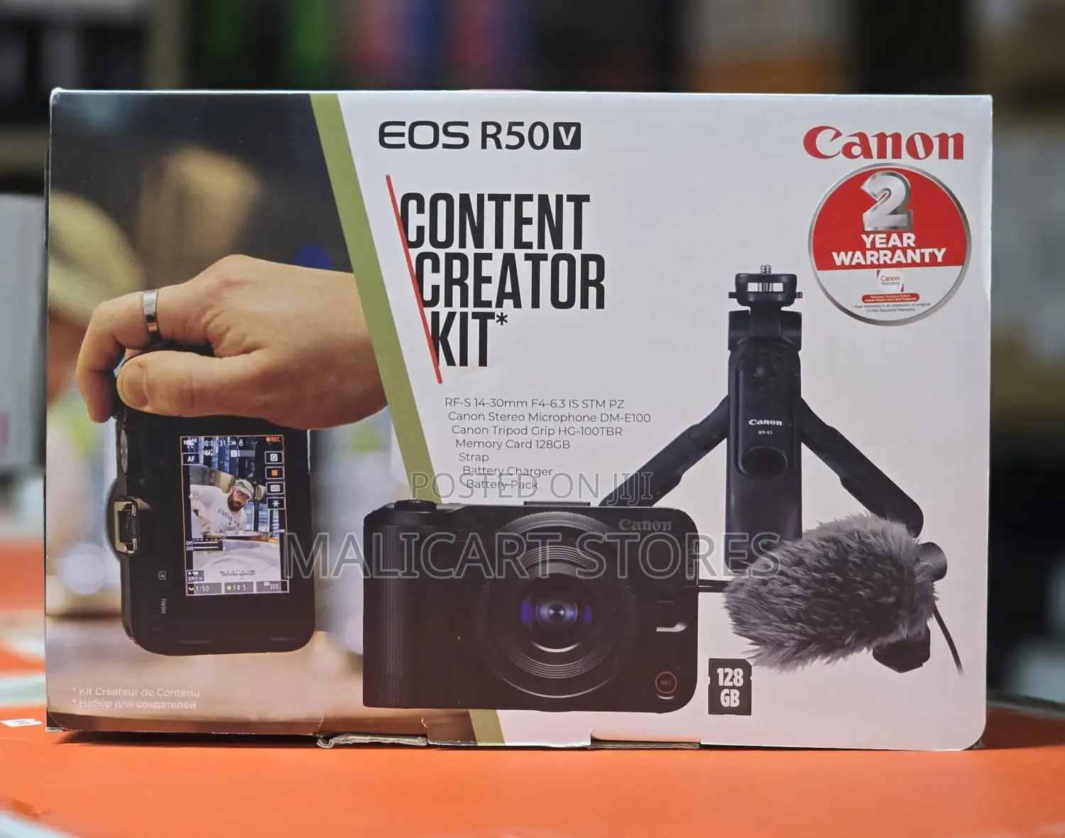 Canon Eos R50v Content Creator Kit