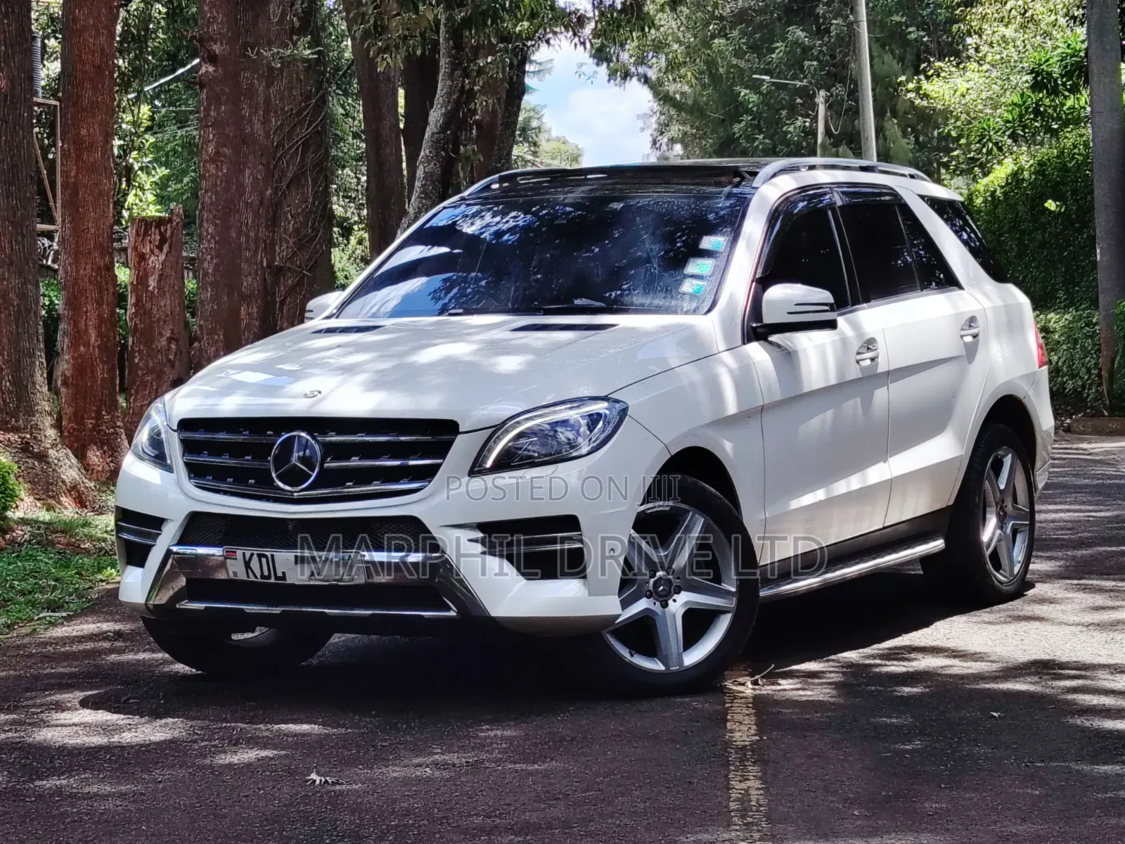 Mercedes-Benz GLE-Class GLE 350d 4MATIC 2016 White