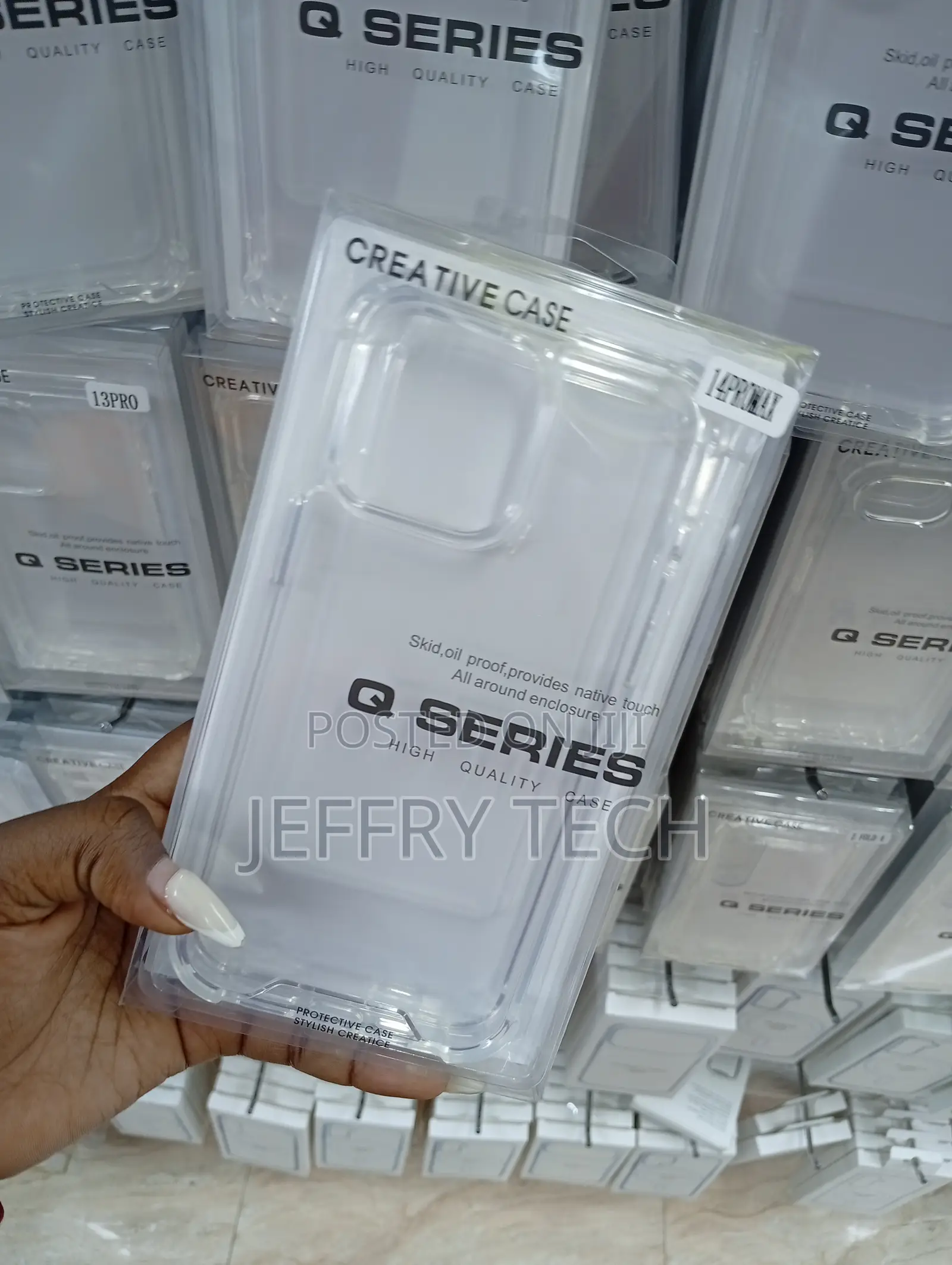 iPhone 14 Pro Hard Acrylic Slim, Lightweight Profile Cover