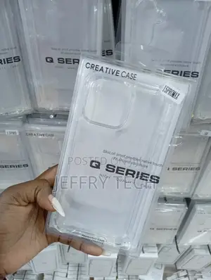 iPhone 15 Pro Max Luxury Transparent Camera Protective Case