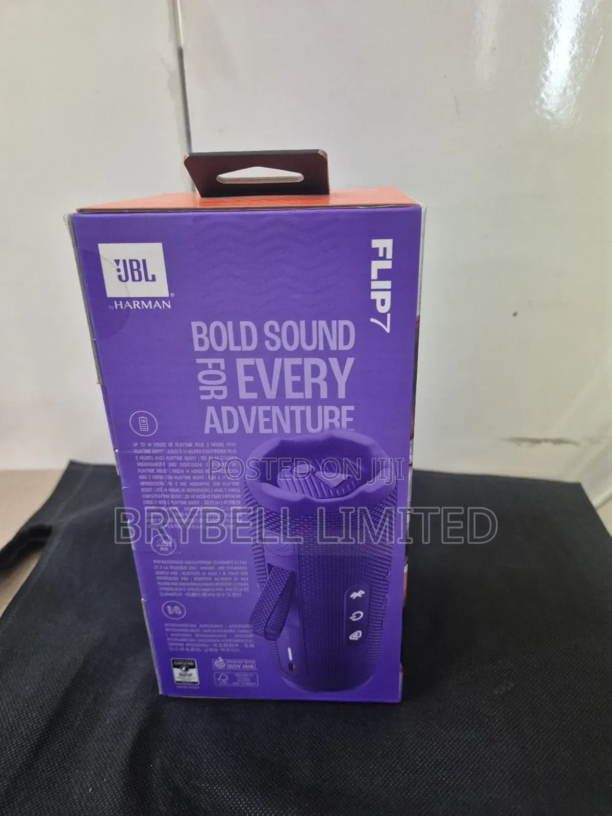 Puple JBL Harman Flip 7 Protable Bluetooth Speaker