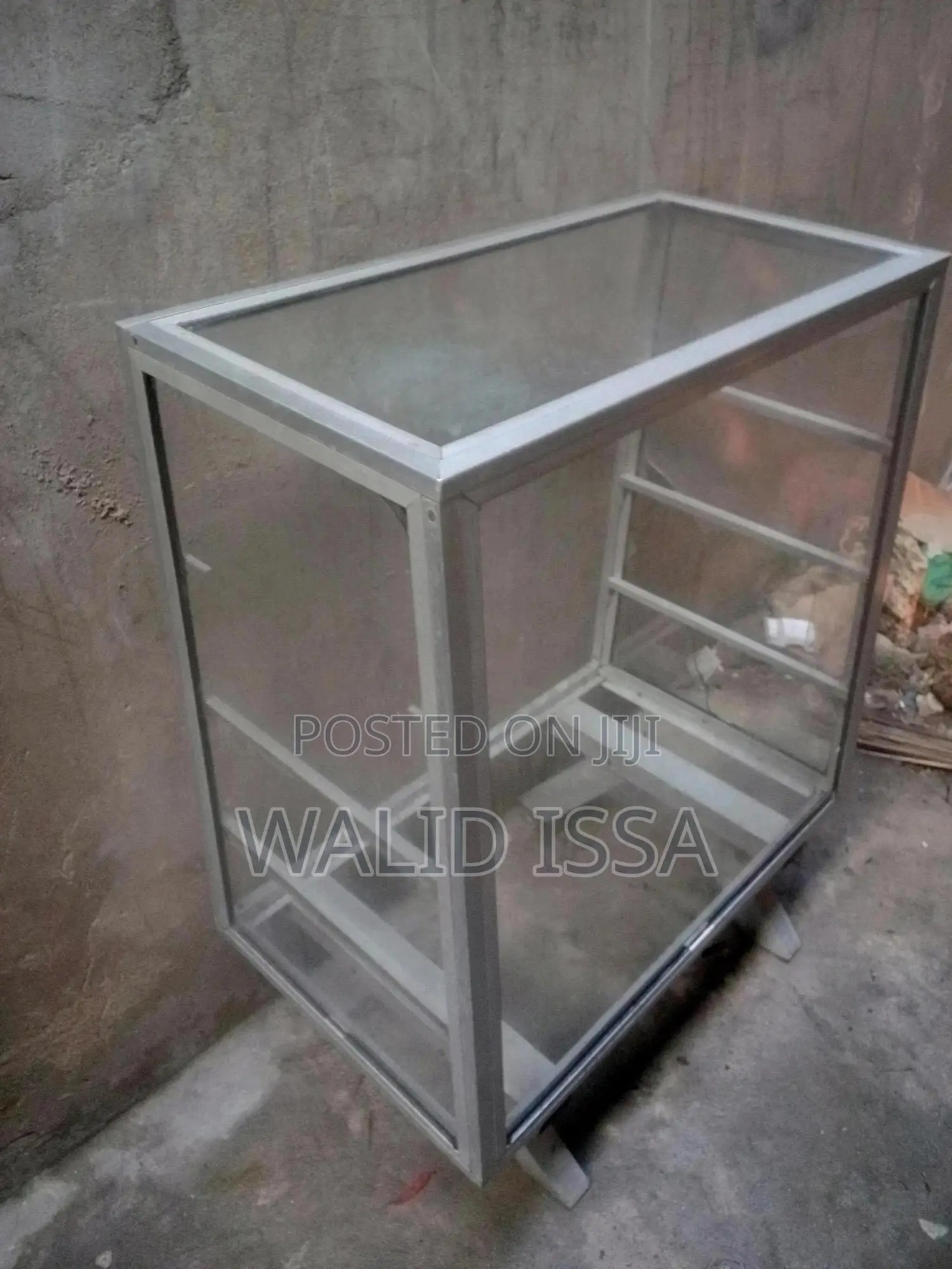 Aluminium Glass Display
