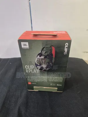 Green JBL Clip 5 Portable Speakers