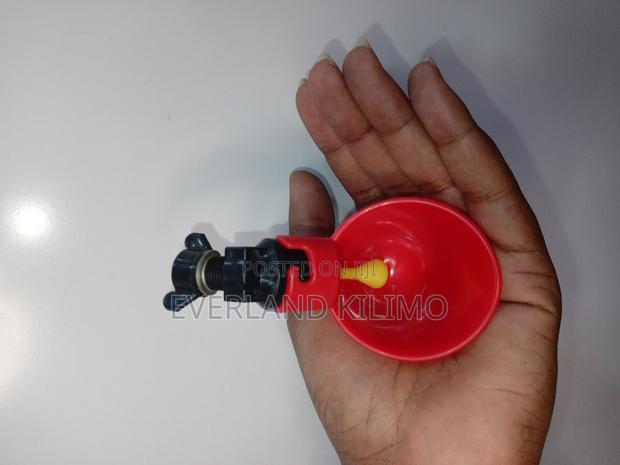 Plastic Automatic Drinker - Red - main view