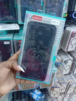 Google Pixel 8 Black Military-Grade Phone Case