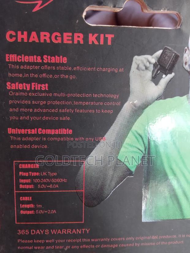 Itel 6a Fast Charger - thumbnail 2