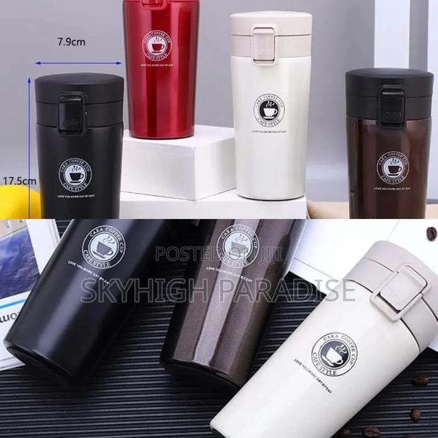 380ml Thermos Coffee Cup Tea Mug Double Layer Stainles - main view