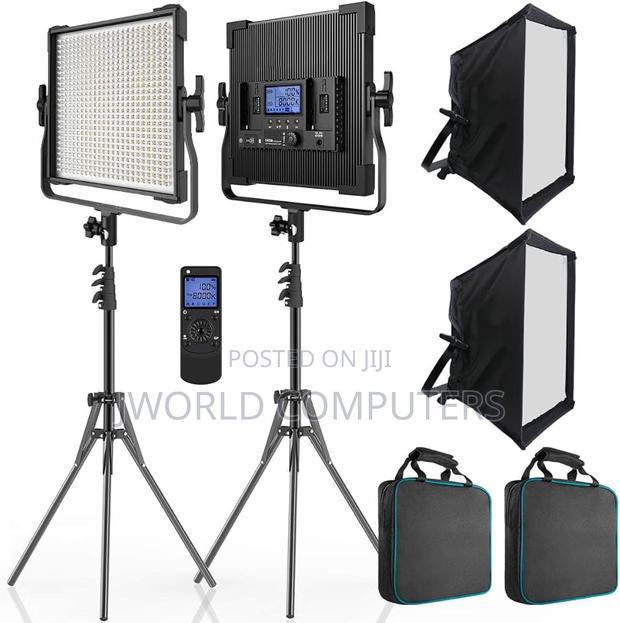 "Visico Led 192a Kit 2x2x Light Stand2x - thumbnail 3