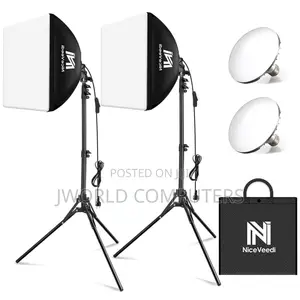 "Visico Led 192a Kit 2x2x Light Stand2x