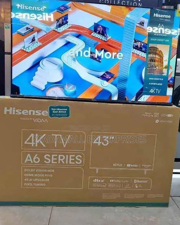 Hisense 43 Upgrade Your Viewing With the Hisense A6 43-Inch Smart - main view