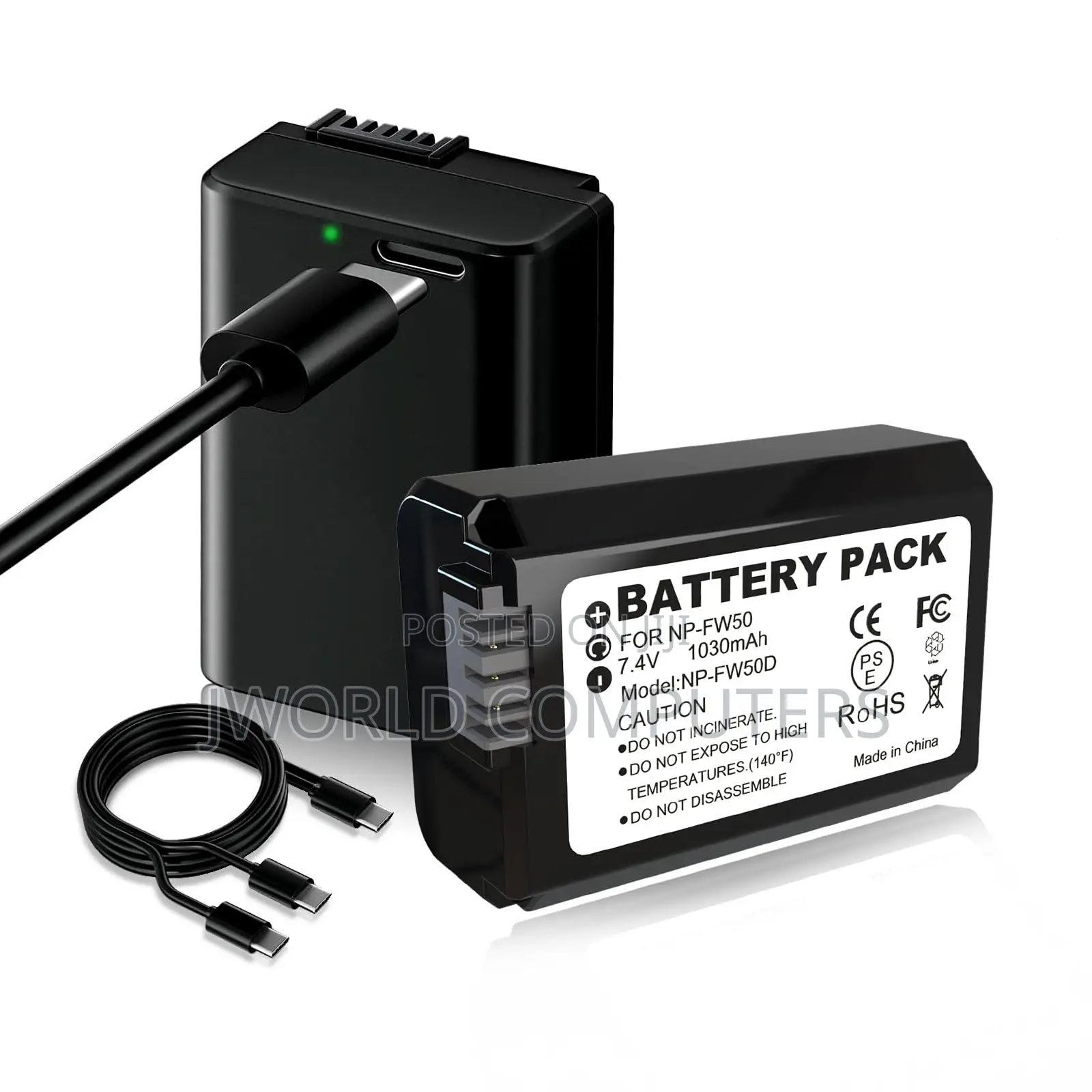 "Visico Led 25a Light Only 1 Battery 1 Charger"