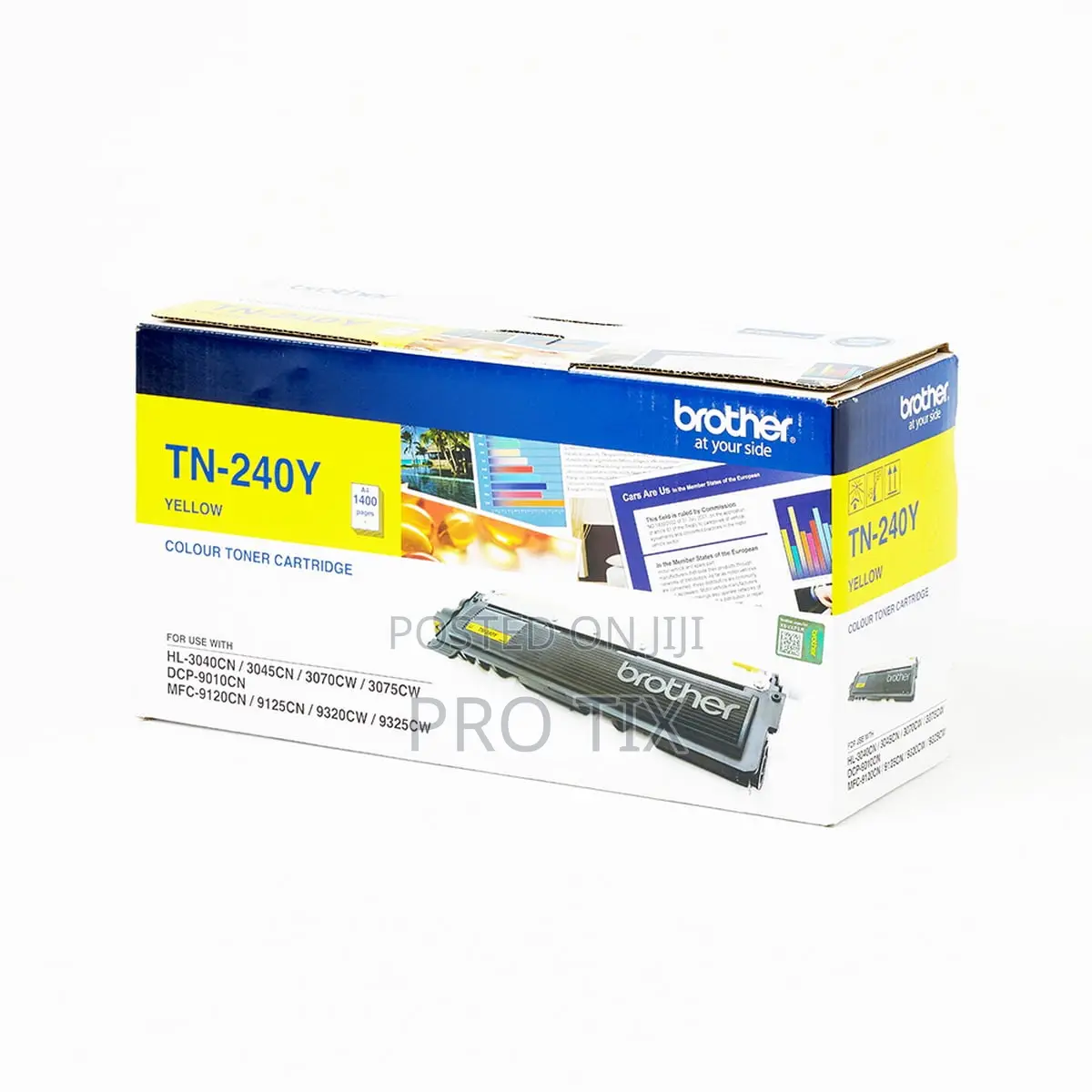 Brother Tn-240y Yellow Toner Cartridge 1400 Pages