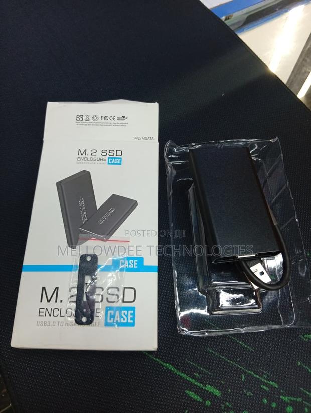 M.2 Msata Portable SSD Enclosure/Casing - thumbnail 3