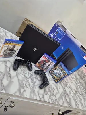 Playstation 4 Pro 1tb Clean as New With 3 Games and 2 Pads on Offer