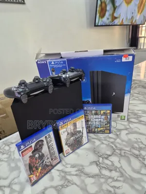 Playstation 4 Pro 1tb Clean as New With 3 Games and 2 Pads on Offer