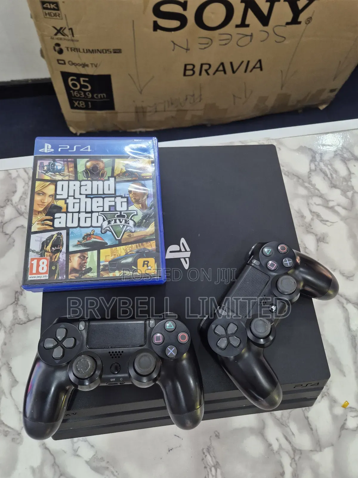 Playstation 4 Pro 1tb Clean as New With 3 Games and 2 Pads on Offer