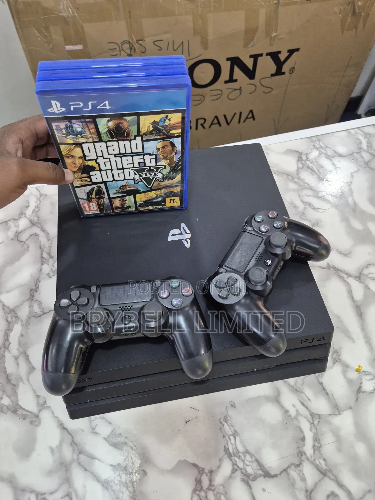 Playstation 4 Pro 1tb Clean as New With 3 Games and 2 Pads on Offer