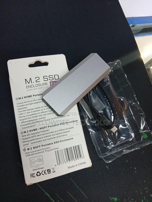 M.2 NGFF Portable SSD Enclosure/Casing - thumbnail 3