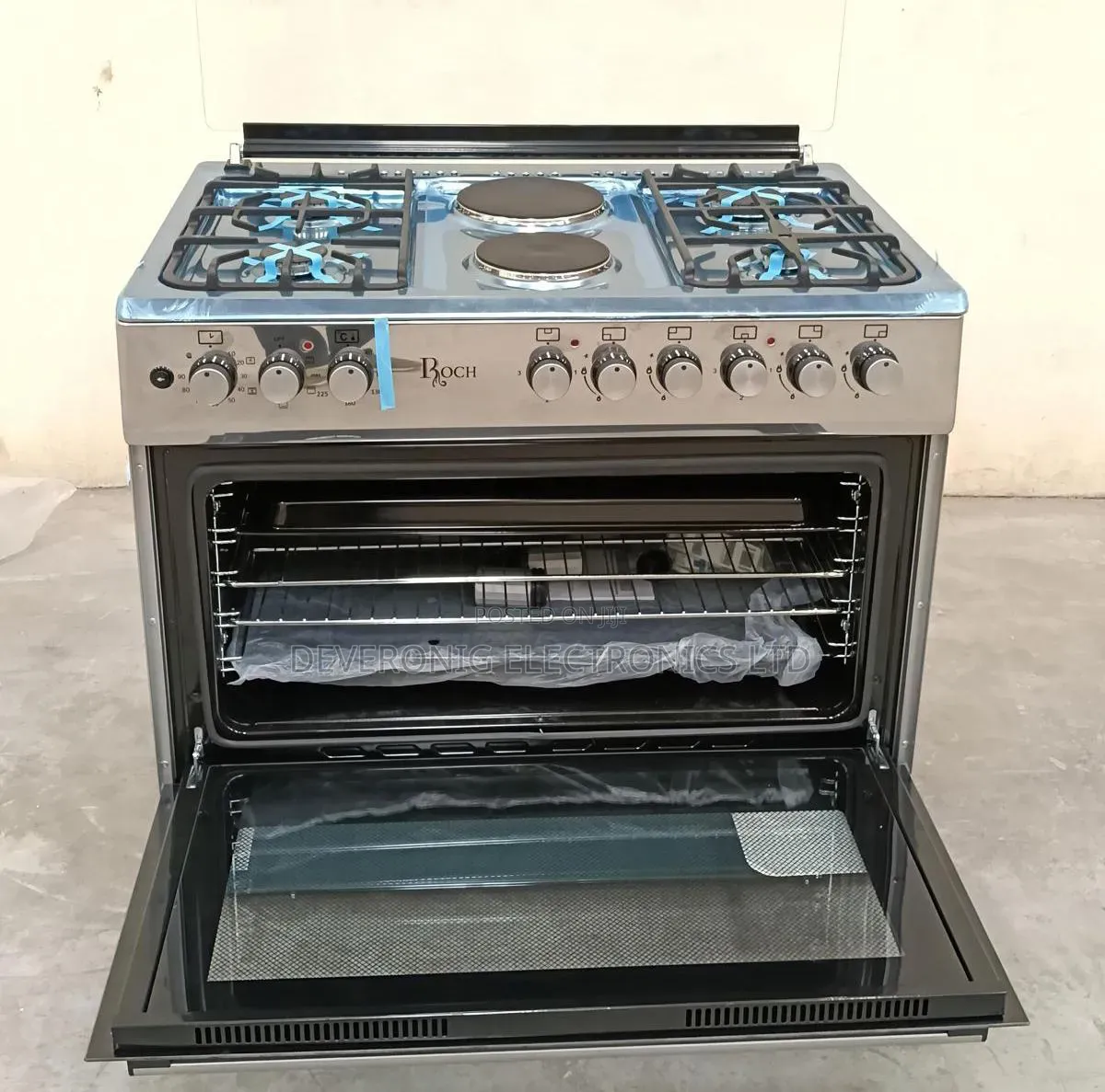 Roch Gas Cooker 90x60 Cm