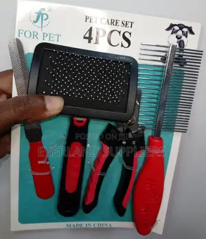 Pet Care Set - 4 PCS