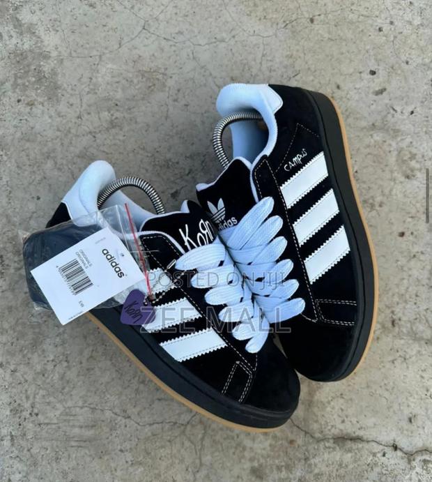 Adidas Korn Originals Campus '00s Black+ White Gum