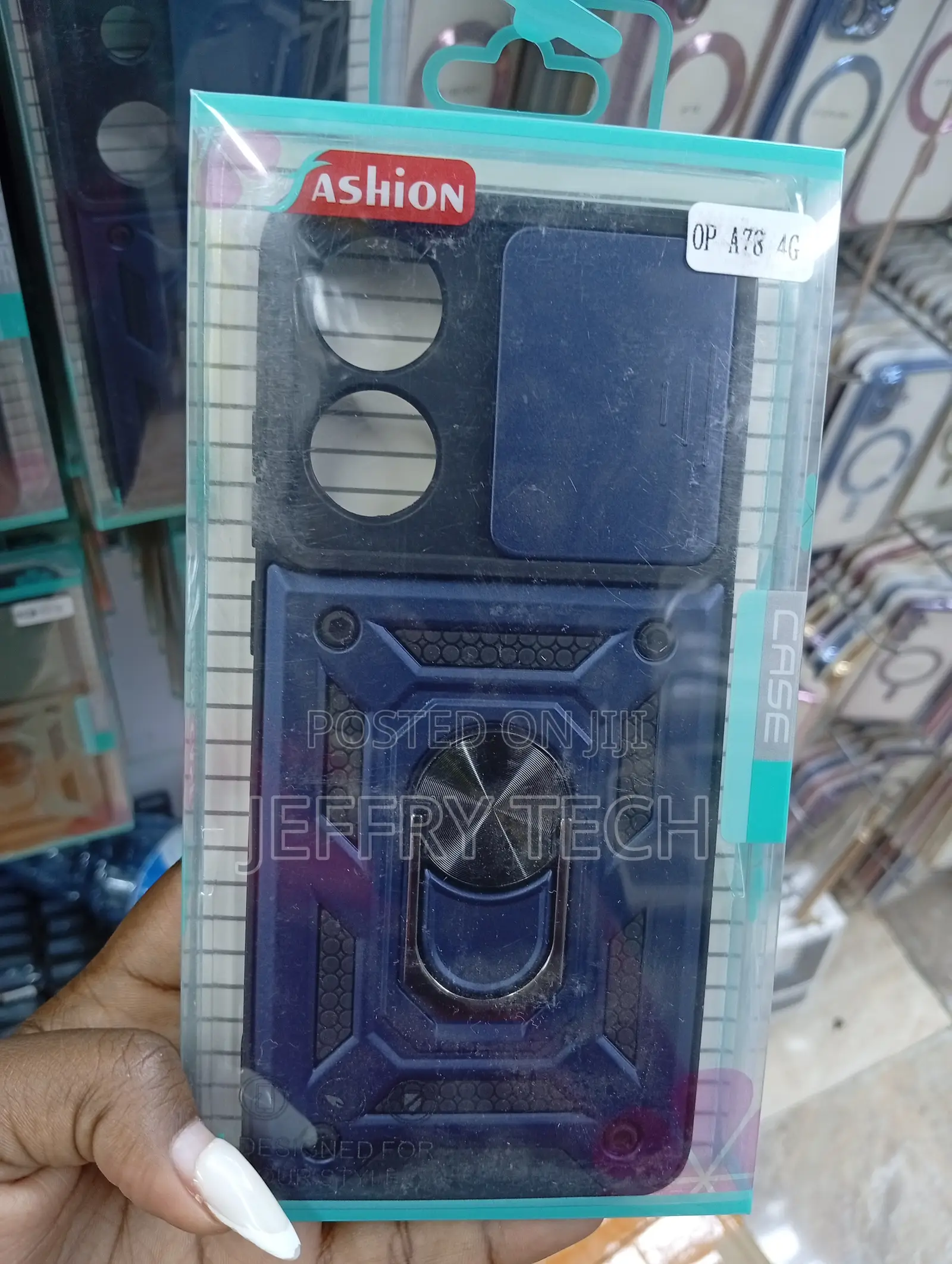 Oppo A78 4g Hybrid Structure Rugged Armor Phone Case