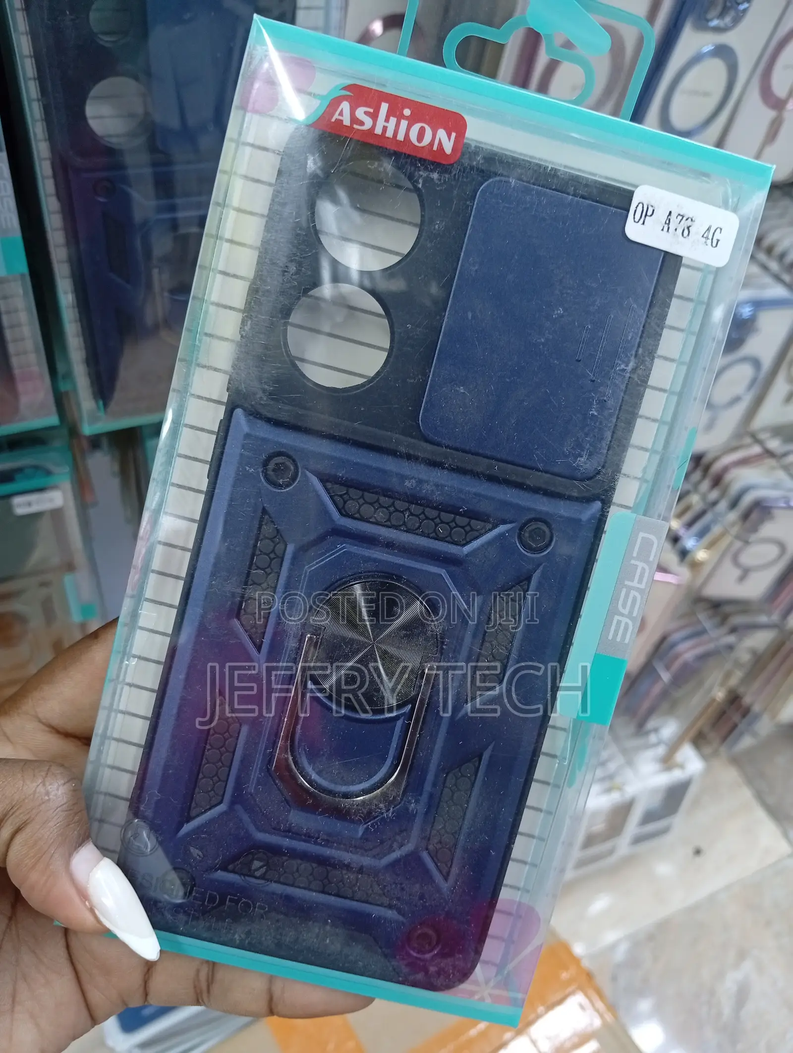 Oppo A78 4g Hybrid Structure Rugged Armor Phone Case