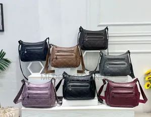 Grey Sling Handbags