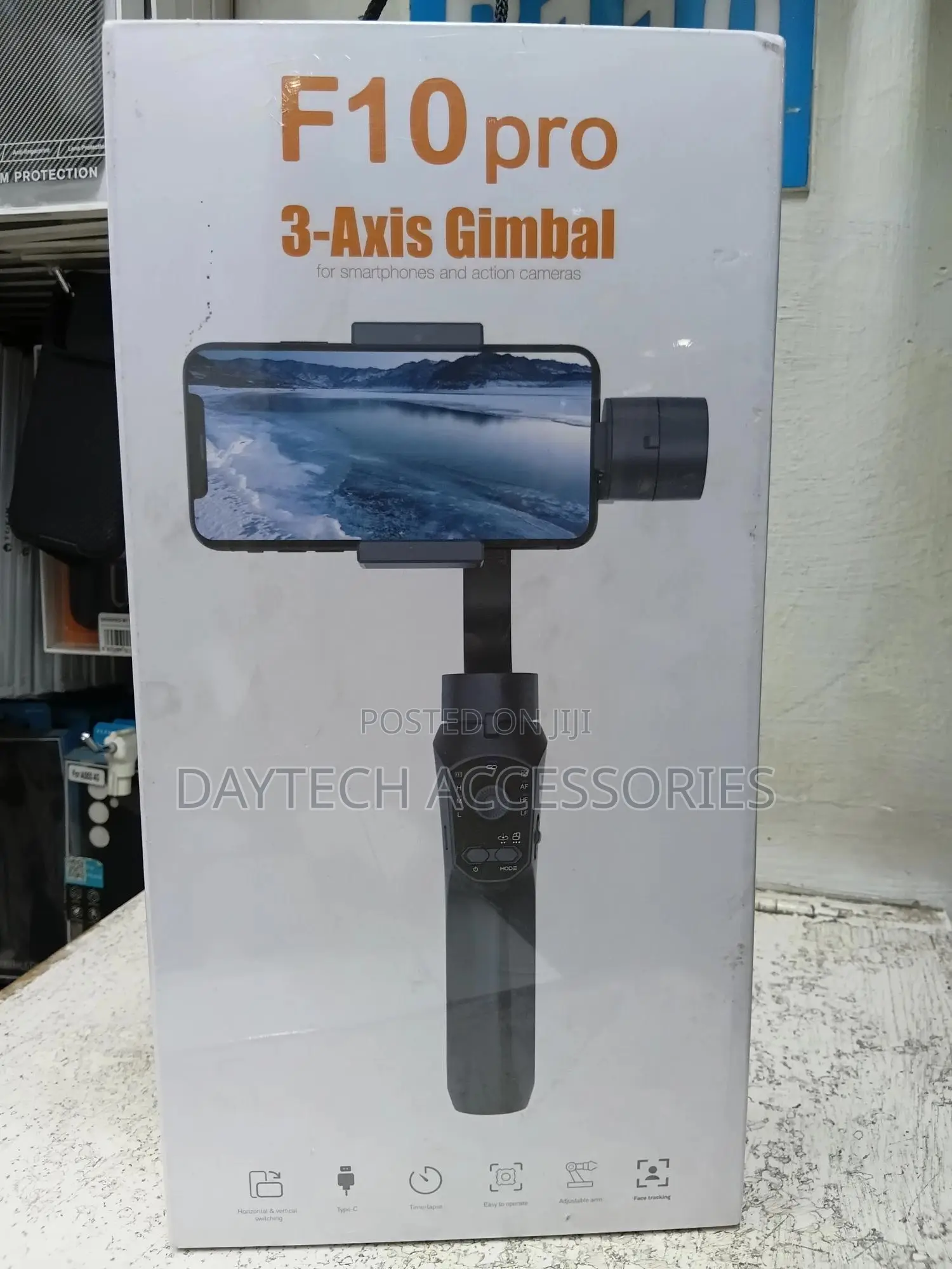 F10 Pro Professional Portable Stabilizer Gimbal Handheld 3 Axis.