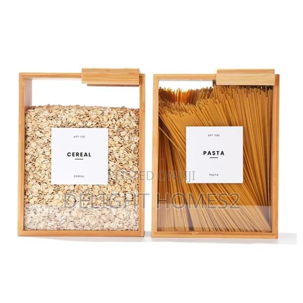3l Bamboo Cereal Container_ele - thumbnail 2