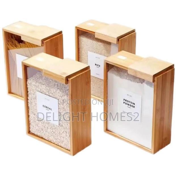 3l Bamboo Cereal Container_ele - thumbnail 3