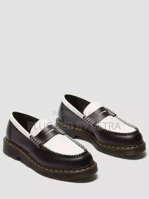 Dr Martins Black White "Penton" Size 38-45.