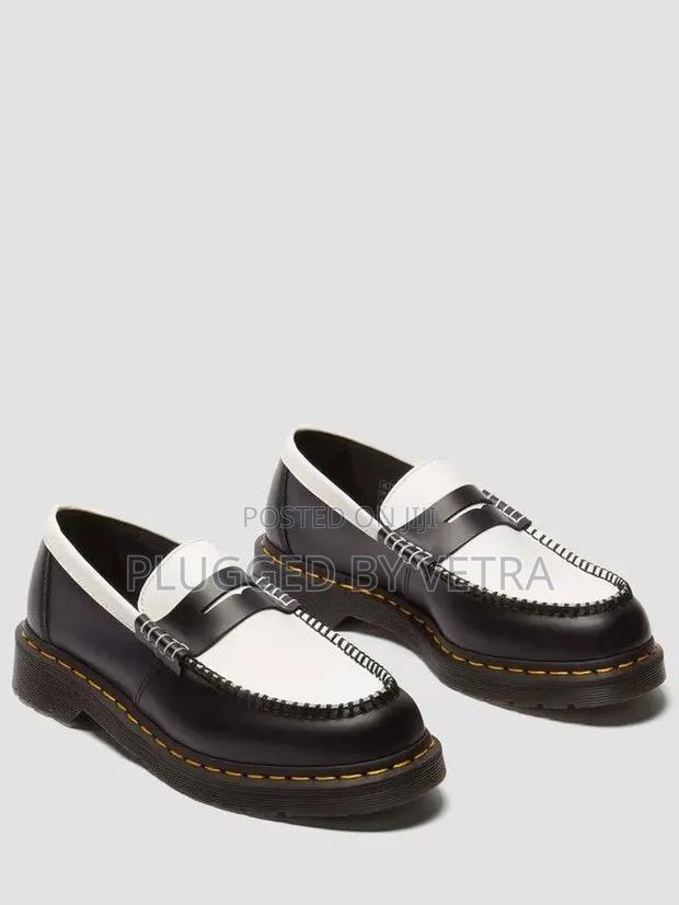 Dr Martins Black White "Penton" Size 38-45. - main view