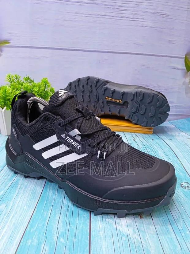 Black Adidas Terrex Trail Shoes