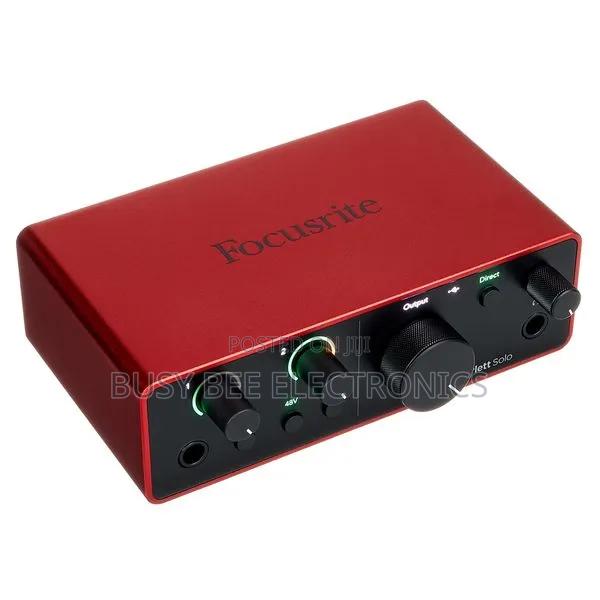 Focusrite Scarlett Solo 4th Gen - thumbnail 4