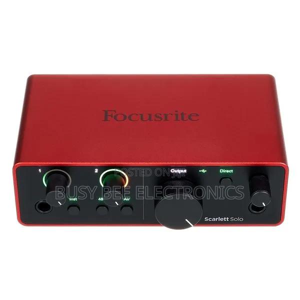 Focusrite Scarlett Solo 4th Gen - thumbnail 5
