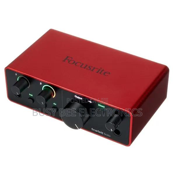 Focusrite Scarlett Solo 4th Gen - thumbnail 6