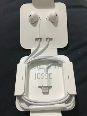 Apple Lighning Earphones (Connects Till iPhone 14)