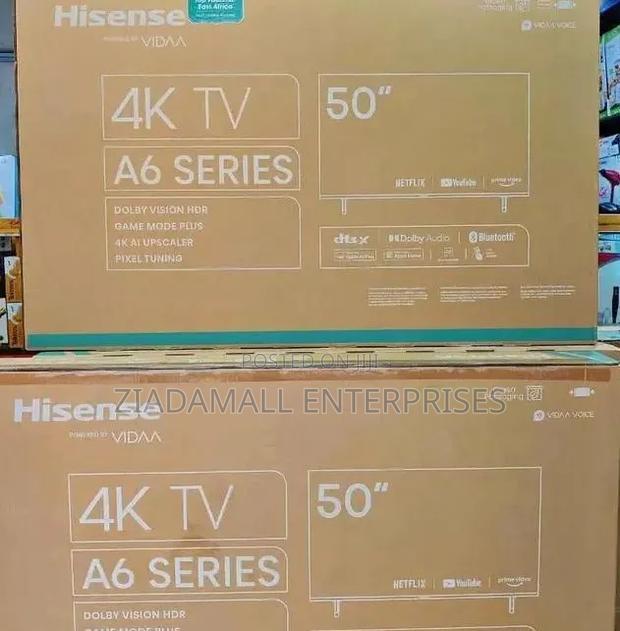 Hisense 50 Entertainment With the Hisense A6 Series Tv