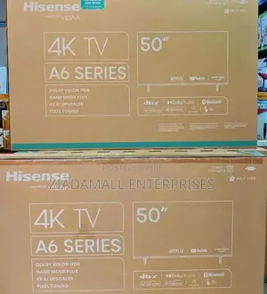 Hisense 50 Entertainment With the Hisense A6 Series Tv