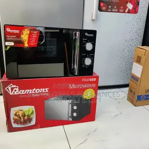 Ramtons Rm/459 - Manual Glass Microwave, 700w - 20l