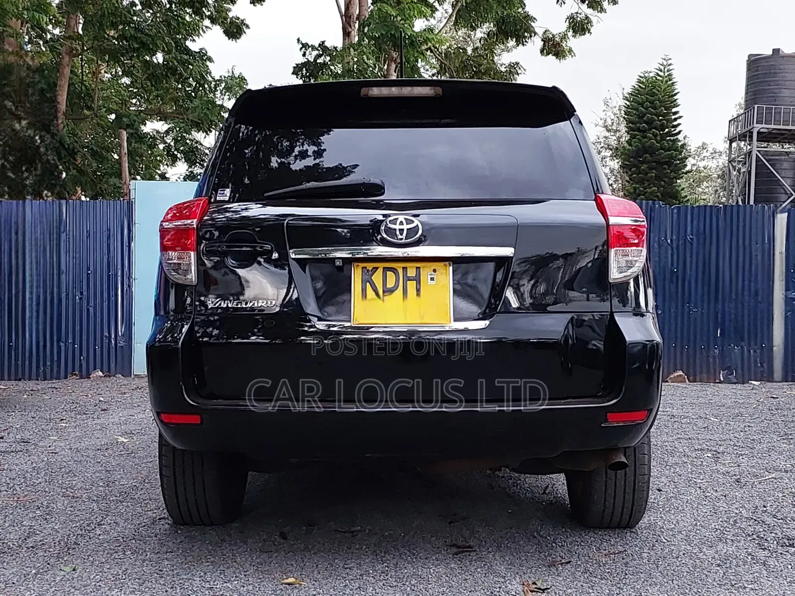 Toyota Vanguard 2014 Black